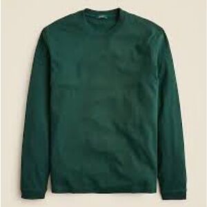 J. Crew Forest Green Long Sleeve Tee